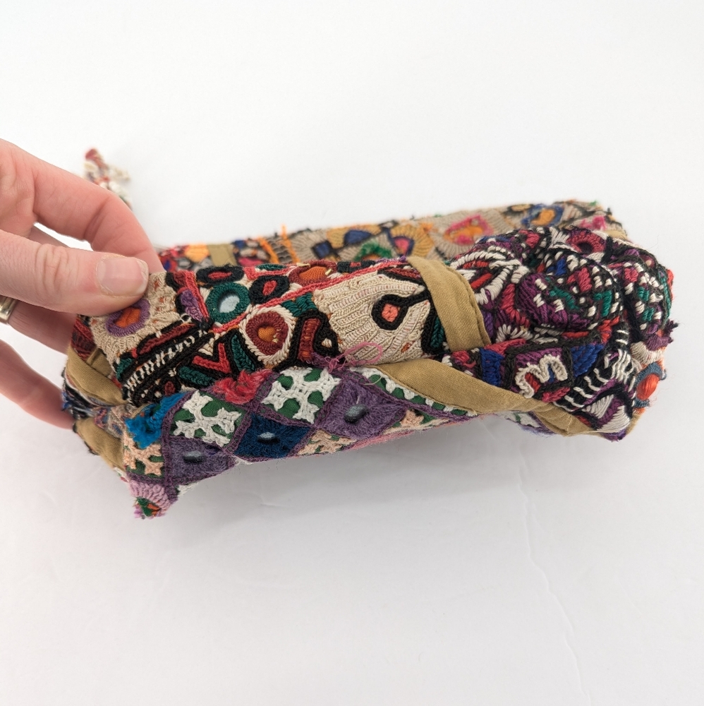 Karma Highway Embroidered Boho Patchwork Cottagec… - image 3